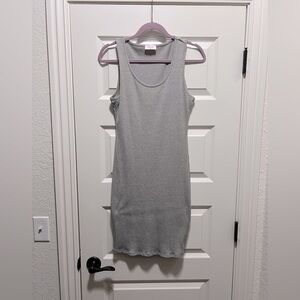 Pink Lily Gray Dress